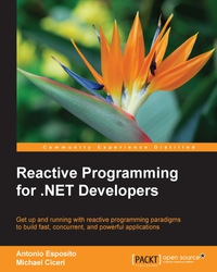 Cover image: Reactive Programming for .NET Developers 1st edition 9781785882883