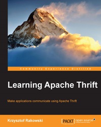 Imagen de portada: Learning Apache Thrift 1st edition 9781785882746