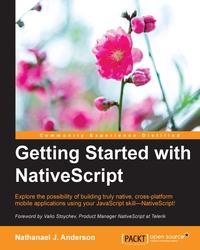 Imagen de portada: Getting Started with NativeScript 1st edition 9781785888656