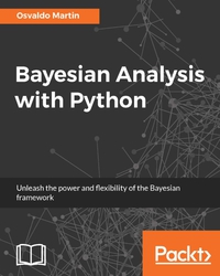 Cover image: Bayesian Analysis with Python 1st edition 9781785883804