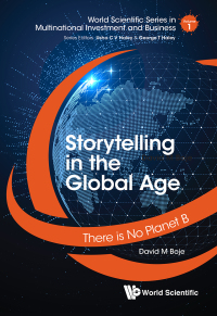 Cover image: STORYTELLING IN THE GLOBAL AGE: THERE IS NO PLANET B 9781786346698