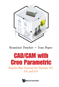 Titelbild: CAD/CAM WITH CREO PARAMETRIC 9781786349330