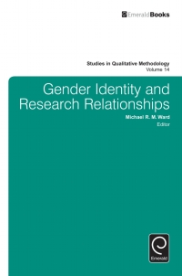 Imagen de portada: Gender Identity and Research Relationships 9781786350268