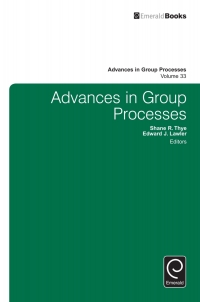 Titelbild: Advances in Group Processes 9781786350428