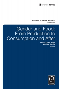 Cover image: Gender and Food 9781786350541