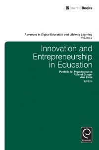 Cover image: Innovation and Entrepreneurship in Education 9781786350688