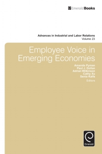 Imagen de portada: Employee Voice in Emerging Economies 9781786352408