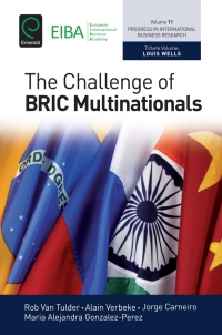 Cover image: The Challenge of BRIC Multinationals 9781786353504