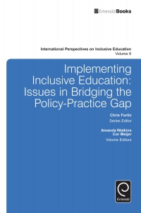Cover image: Implementing Inclusive Education 9781786353887