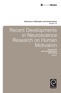 Omslagafbeelding: Recent Developments in Neuroscience Research on Human Motivation 9781786354747