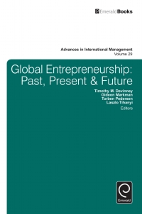 Cover image: Global Entrepreneurship 9781786354846