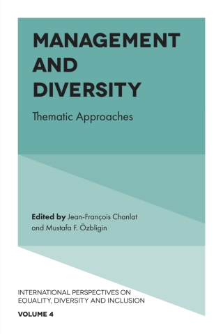 Imagen de portada: Management and Diversity 9781786354907
