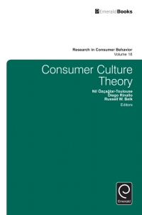 Cover image: Consumer Culture Theory 9781786354969