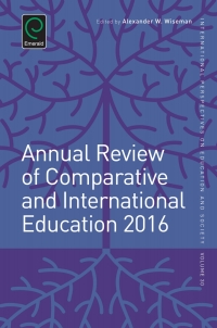 Imagen de portada: Annual Review of Comparative and International Education 2016 9781786355287