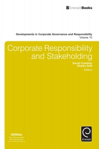 Immagine di copertina: Corporate Responsibility and Stakeholding 9781786356260