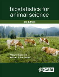 Cover image: Biostatistics for Animal Science 3rd edition 9781786390356