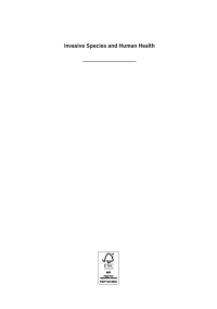 Titelbild: Invasive Species and Human Health 1st edition 9781786390981