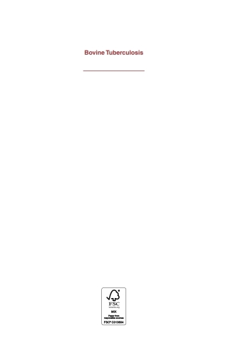 Imagen de portada: Bovine Tuberculosis 1st edition 9781786391520