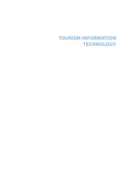 صورة الغلاف: Tourism Information Technology 3rd edition 9781786393432
