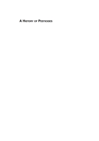 Cover image: A History of Pesticides 9781786394873