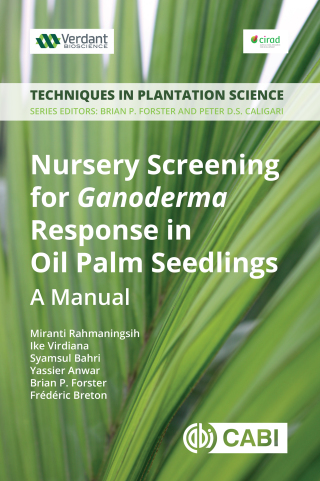 Cover image: Nursery Screening for <i>Ganoderma</i> Response in Oil Palm Seedlings 9781786396242
