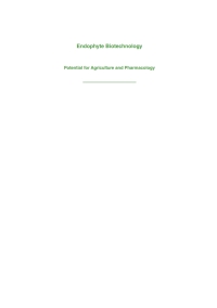 Imagen de portada: Endophyte Biotechnology 1st edition 9781786399427