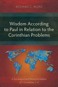 Imagen de portada: Wisdom According to Paul in Relation to the Corinthian Problems 9781839739392