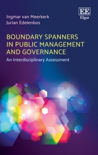 Cover image: Boundary Spanners in Public Management and Governance 1st edition 9781786434166