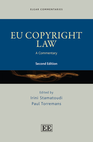Imagen de portada: EU Copyright Law 2nd edition 9781786437792