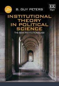 Imagen de portada: Institutional Theory in Political Science 4th edition 9781786437921