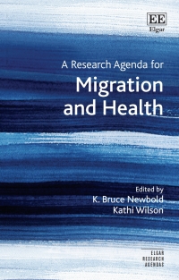 Cover image: A Research Agenda for Migration and Health 1st edition 9781786438355