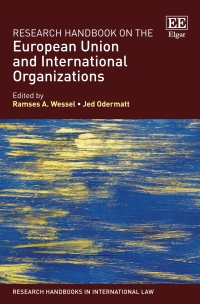 Titelbild: Research Handbook on the European Union and International Organizations 1st edition 9781786438928