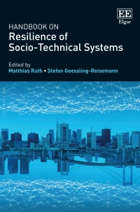 Cover image: Handbook on Resilience of Socio-Technical Systems 1st edition 9781786439369