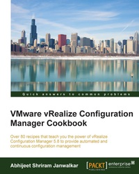 Cover image: VMware vRealize Configuration Manager Cookbook 1st edition 9781786463357