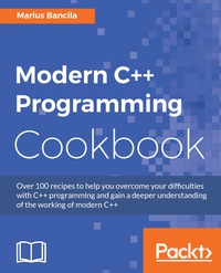 Cover image: Modern C++ Programming Cookbook 1st edition 9781786465184