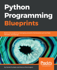 Cover image: Python Programming Blueprints 1st edition 9781786468161