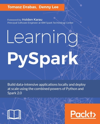 Cover image: Learning PySpark 1st edition 9781786463708