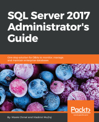 Cover image: SQL Server 2017 Administrator's Guide 1st edition 9781786462541