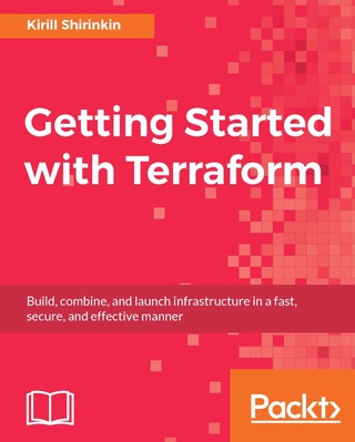 Imagen de portada: Getting Started with Terraform 1st edition 9781786465108