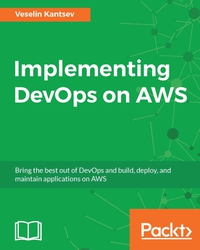 Imagen de portada: Implementing DevOps on AWS 1st edition 9781786460141