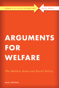 Cover image: Arguments for Welfare 1st edition 9781786603012