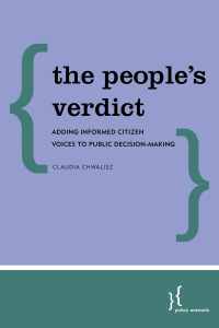 Imagen de portada: The People's Verdict 1st edition 9781786604361
