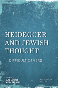 Cover image: Heidegger and Jewish Thought 1st edition 9781786604712