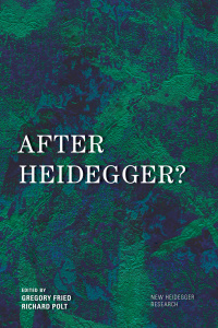 Cover image: After Heidegger? 1st edition 9781786604859