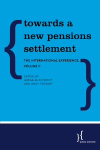 Cover image: Towards a New Pensions Settlement 2nd edition 9781786607102