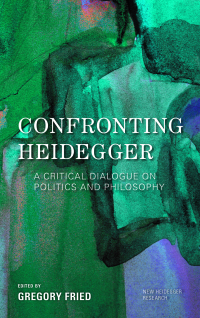 Cover image: Confronting Heidegger 1st edition 9781786611901