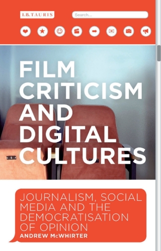 Cover image: Film Criticism and Digital Cultures 1st edition 9781784532840