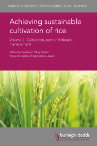 Cover image: Achieving sustainable cultivation of rice Volume 2 1st edition 9781786760289