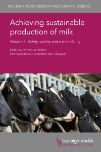 Cover image: Achieving sustainable production of milk Volume 2 1st edition 9781786760487