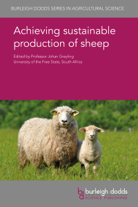 Cover image: Achieving sustainable production of sheep 1st edition 9781786760845
